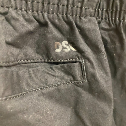 DSG 6.5" Men's Casual Cotton Short PURE BLACK Solid  DAM22100