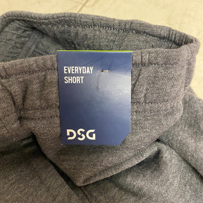 DSG Boys Everyday Heather Fleece Short Dark Heather Grey Trendy Summer DAB22401H