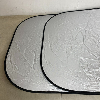 EzyShade Shield-X Windshield Sun Shade Reflective 2-Piece Standard