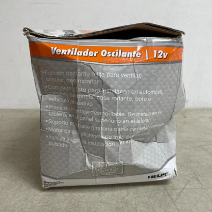 Dorman 7-942 RV Truck 2 Speed Cabin Fan Universal 12V Dash Panel Mount