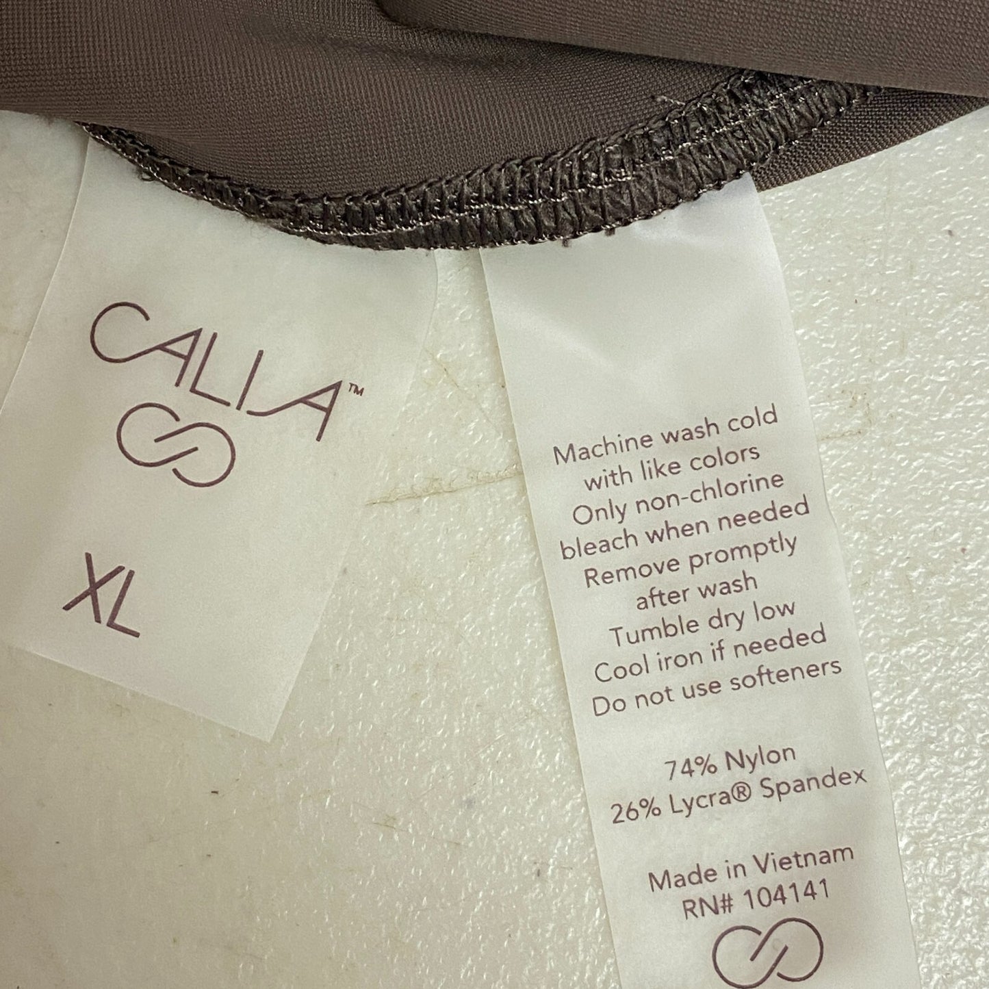 CALIA Women's Sculpt Flare Zipper Leg Pant Coffee Grounds Trendy WAX32296VC