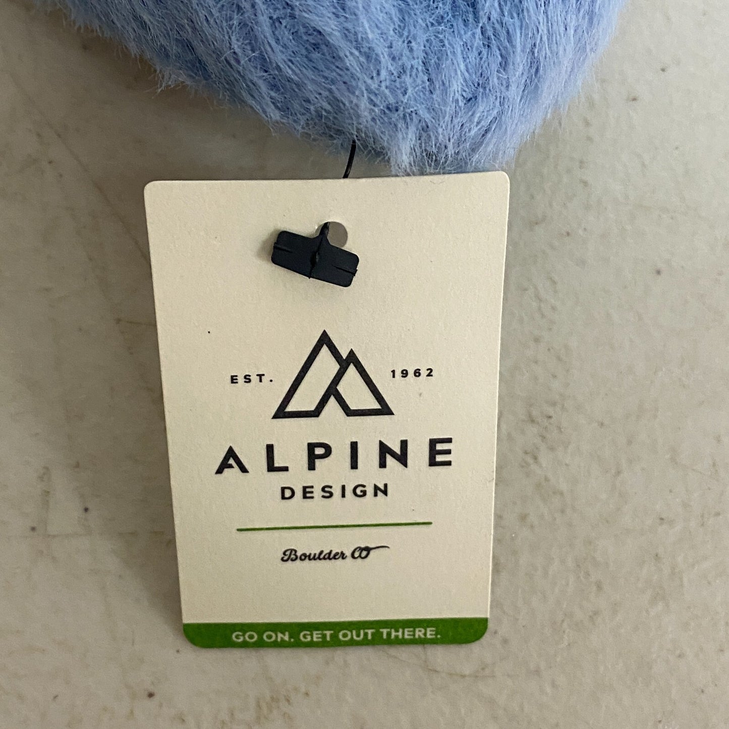 Alpine Design Womens W AD Fuzzy Rib Beanie Sky Blue One Size [OSFA] ADWA2010 New