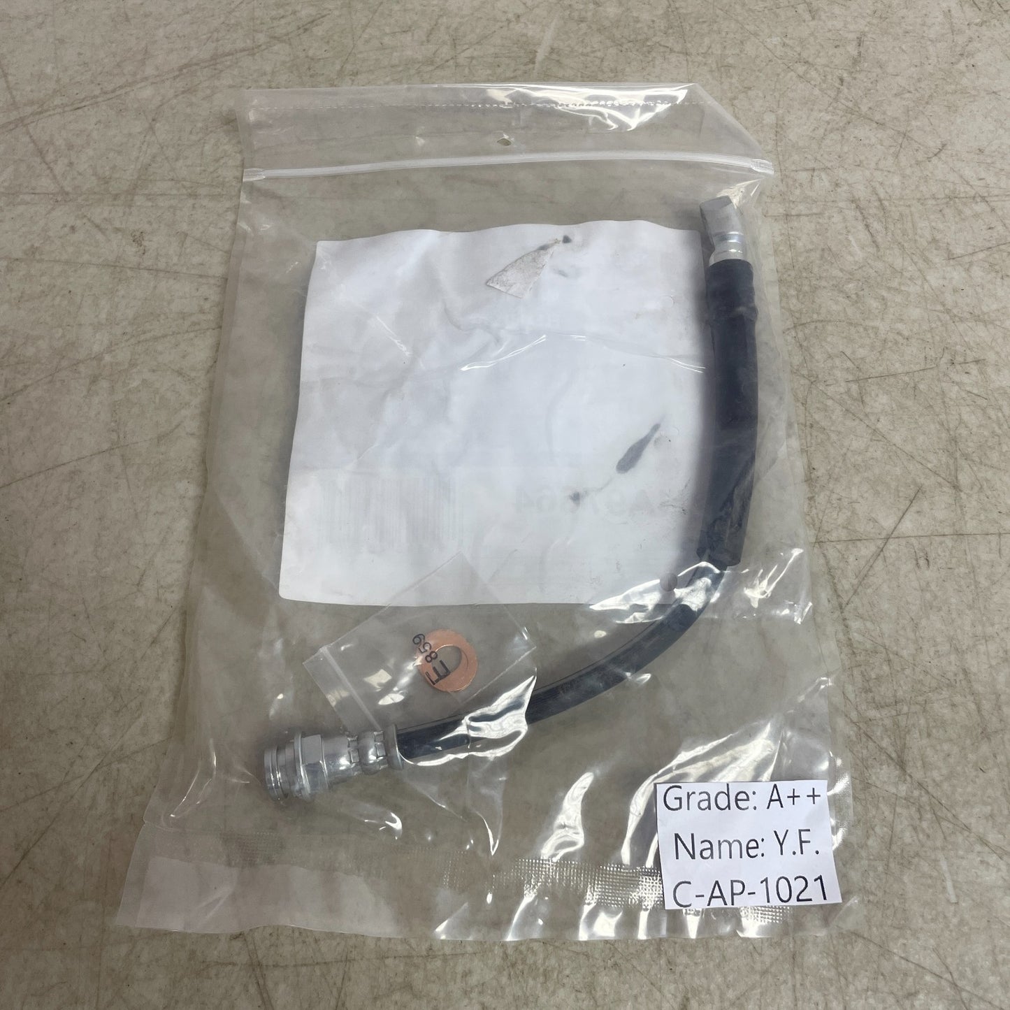 CarQuest BHA97664 Premium Brake Hose | Banjo to Female w/ Copper Washers