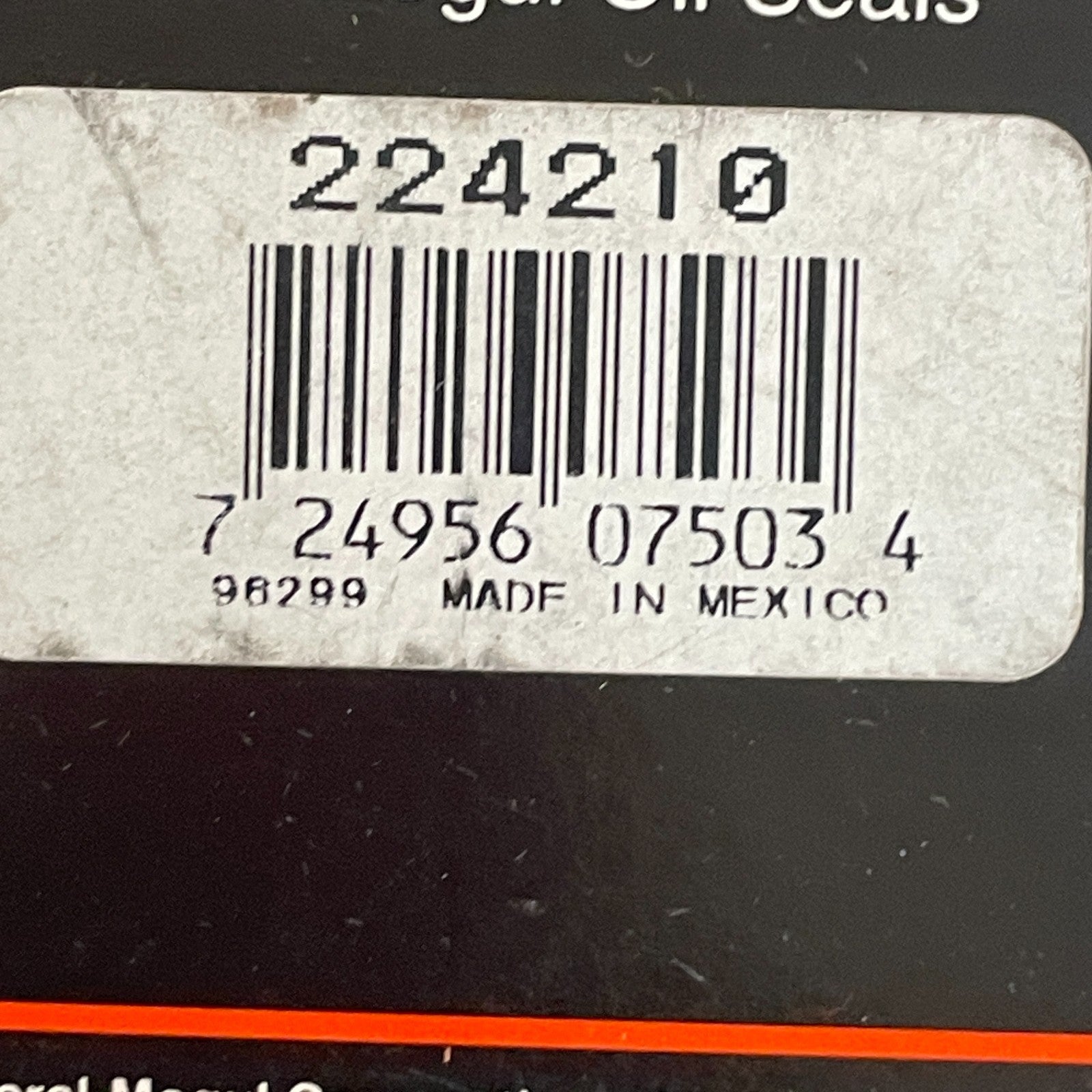 National 224210 Wheel Seal Front Rear Inner 1971-1995 Toyota MR2 Camry Mazda RX-