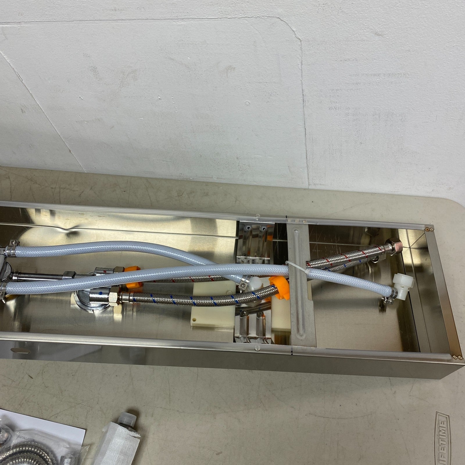 ALFI brand ABSP20 Alfi Trade Pressure Balanced Shower Panel - Stainless Steel