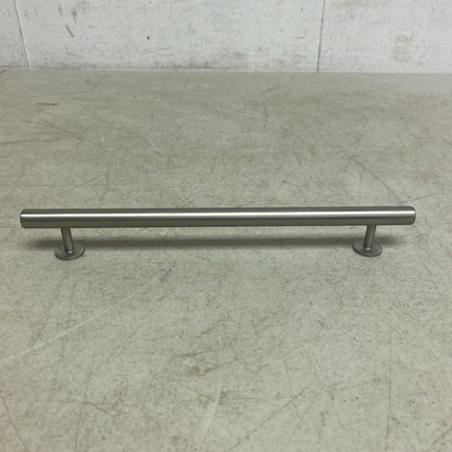 Signature Hardware 10'' Diehl Adjustable Round Brass Drawer Pull Brushed Nickel