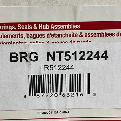Carquest NT512244 Wheel Hub & Bearing Assembly Steel Sealed Rear OE Replacement