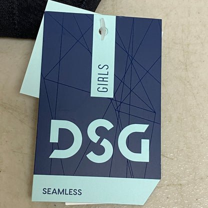 DSG Girls Seamless Halter straps Bra Pure Black DAG10121 Brand New Swimwear