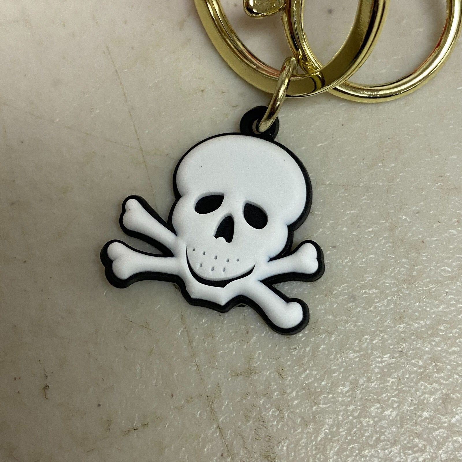 One Piece Monkey D. Luffy Anime Keychain Key Ring Bag Charm PVC Silicone 
