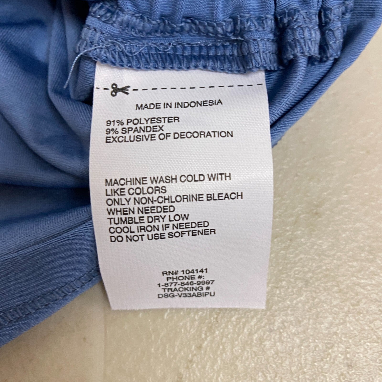 DSG Girls Performance Everyday Relaxed Fit Ruched Tank Basin Blue DAG13123 New