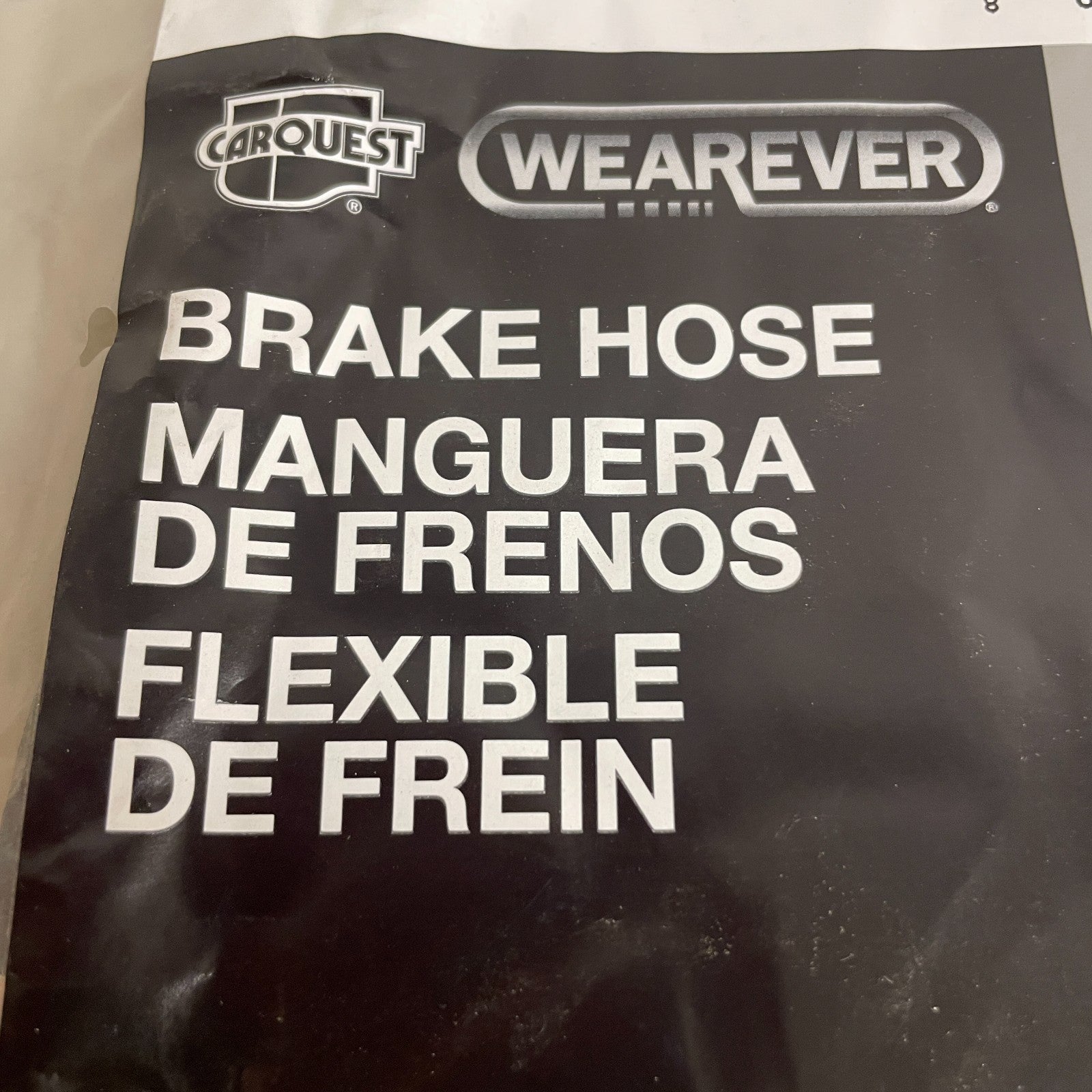 Carquest Wearever Brake Hose Assembly BHA36967 w/ Banjo Fittings & Washers