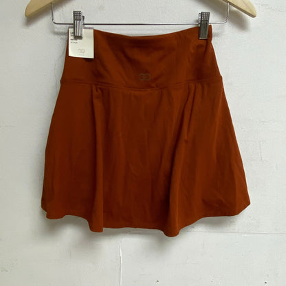 Calia Womens 16" Eagle Skort Smoldering Clay Solid Stylish Trendy WCG17001F22