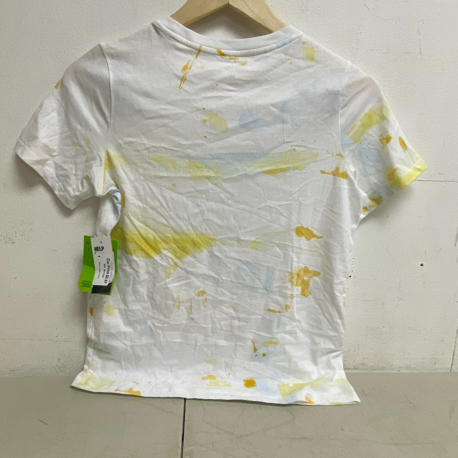 DSG Boys Printed Cotton Graphic Tee Stain Dye Multi Short Sleeve DAB22100