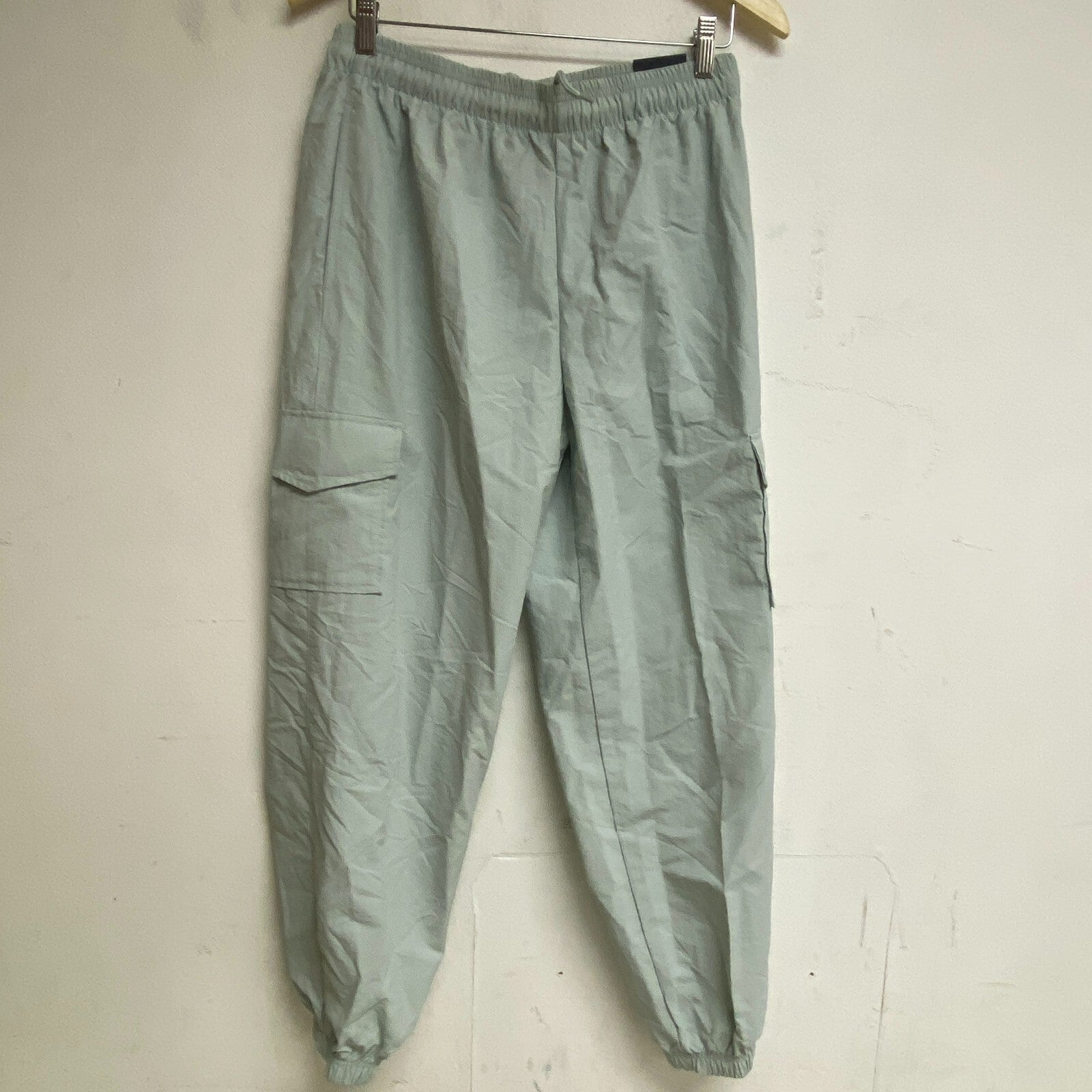 DSG Womens Cargo Woven Pants Pale Seagrass Solid Stylish Trendy DAW23103