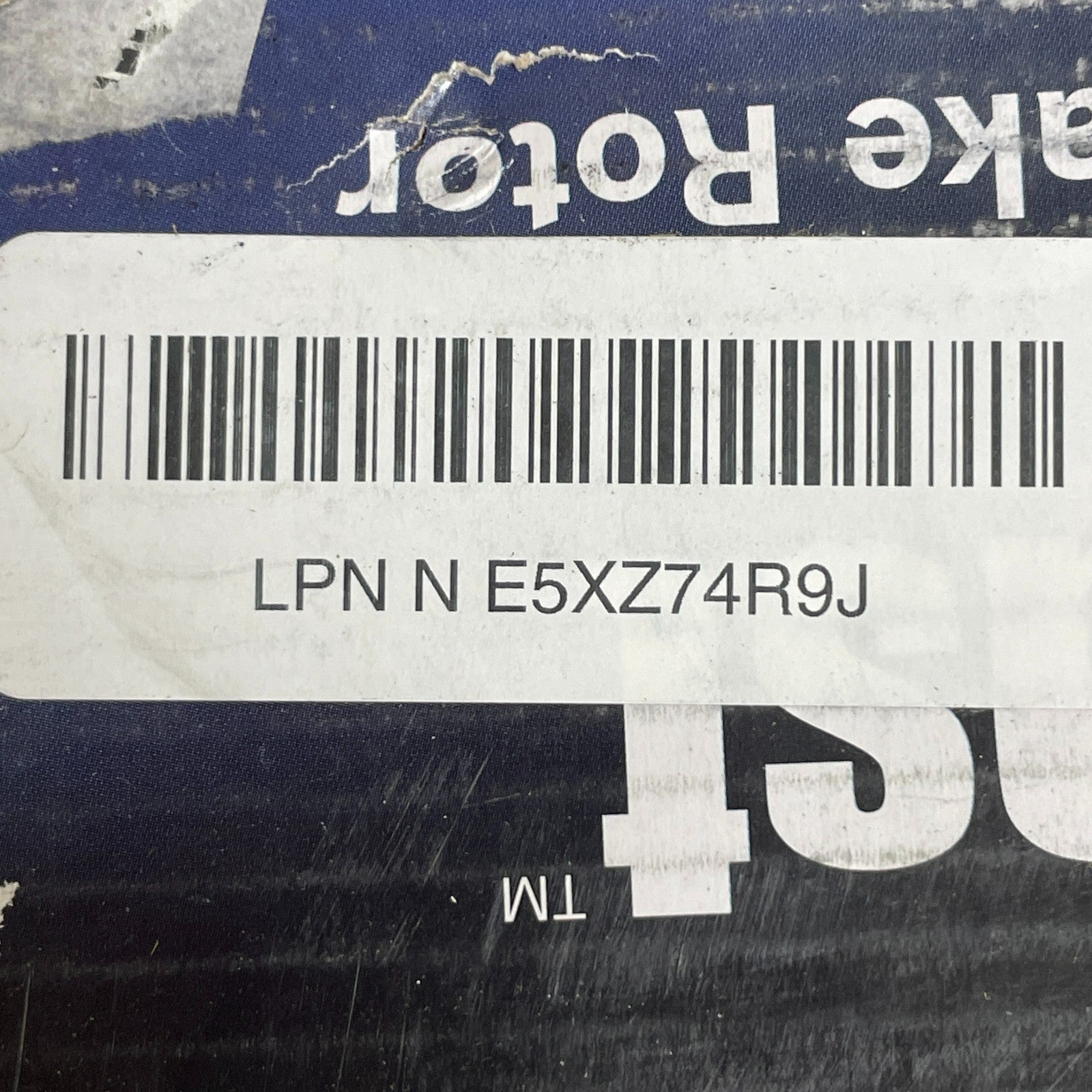 Bosch 40011604 QuietCast Premium Front Disc Brake Rotor Coated 296 mm