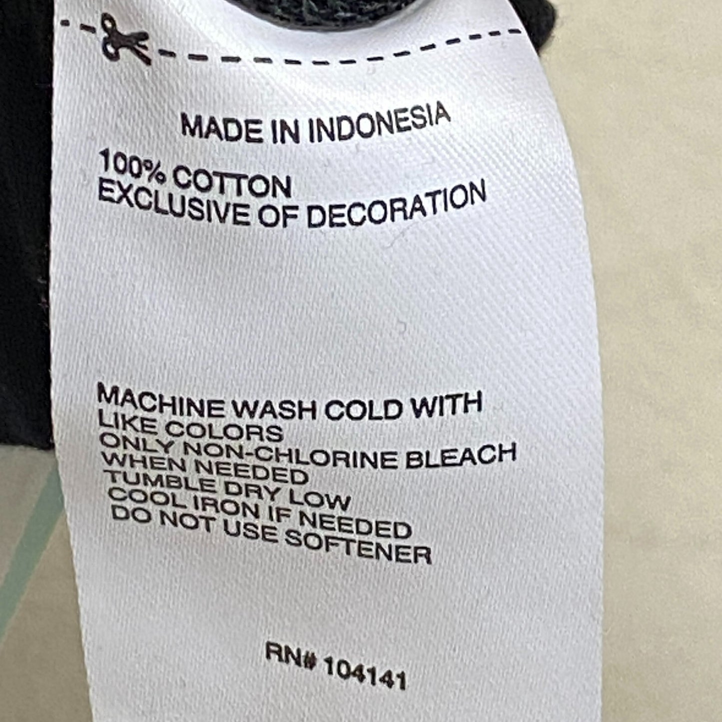 DSG Women's Cinched Hem T-Shirt Pure Black Solid Short Sleeve DAW12116