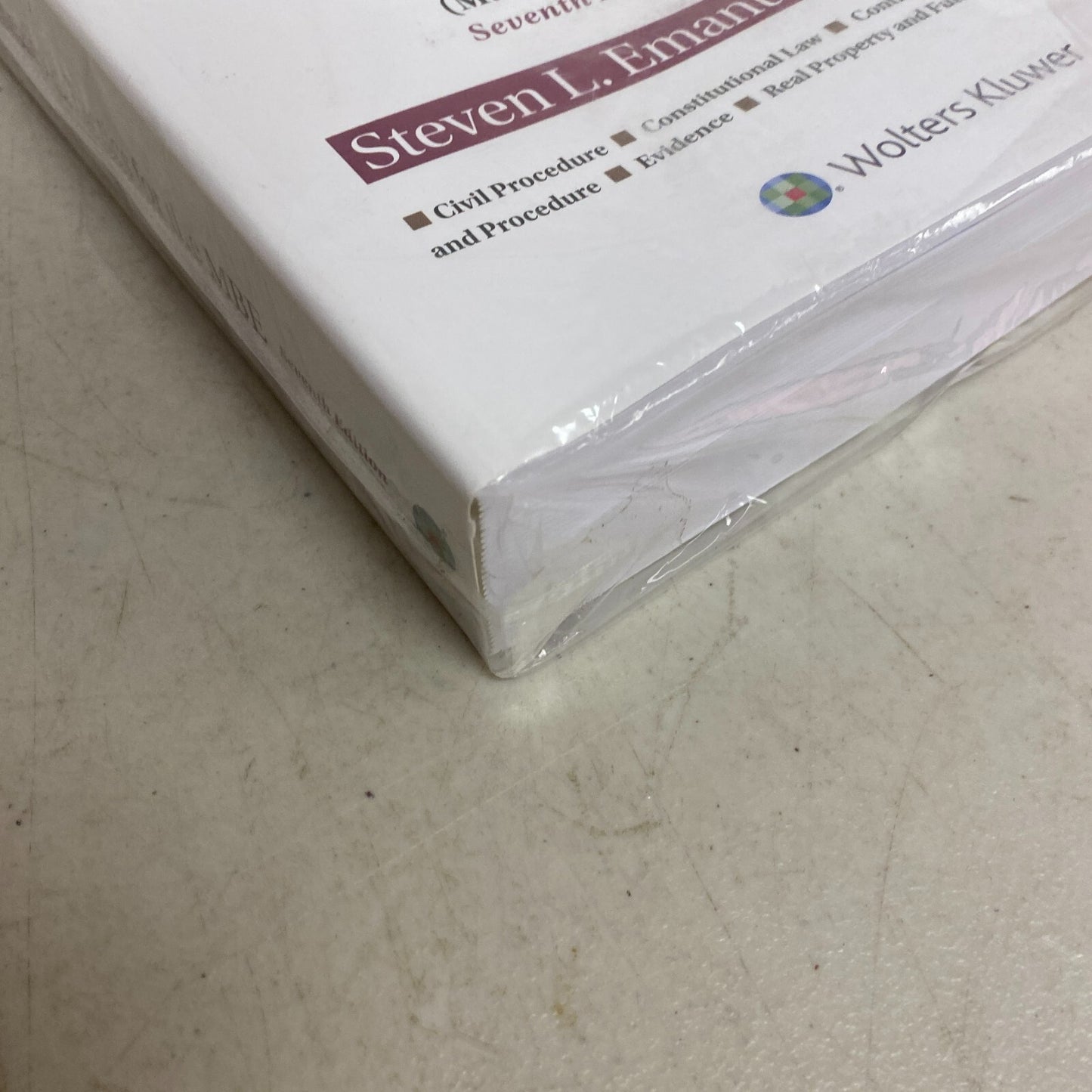 Steven Emanuel's Strategies & Tactics for the MBE (Bar Review) 7th Edition