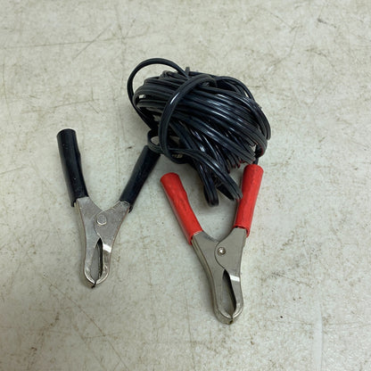 T.SIN  Black/Red Pos/Neg Charger Cable , Used Very Good