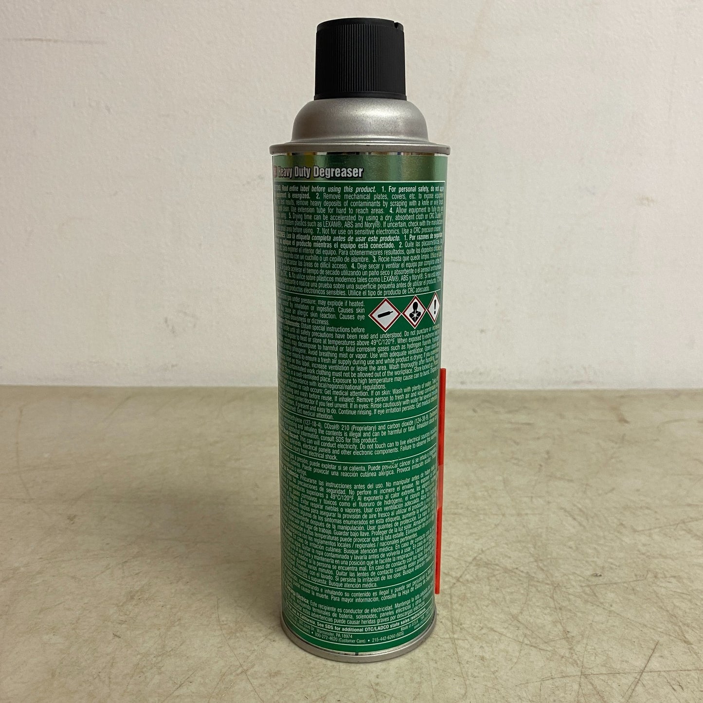 CRC Heavy Duty Degreaser 03095 19 oz Aerosol Can No Flash Non-Corrosive