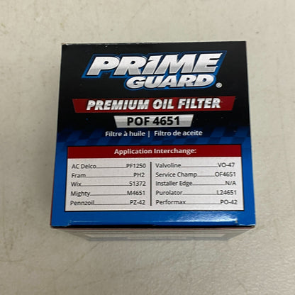 Prime Guard Premium Oil Filter POF 4651