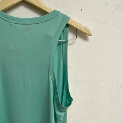 DSG Womens Movement Tank Aqua Tonic sleeveles Lightweight Summer Trendy DAW13363