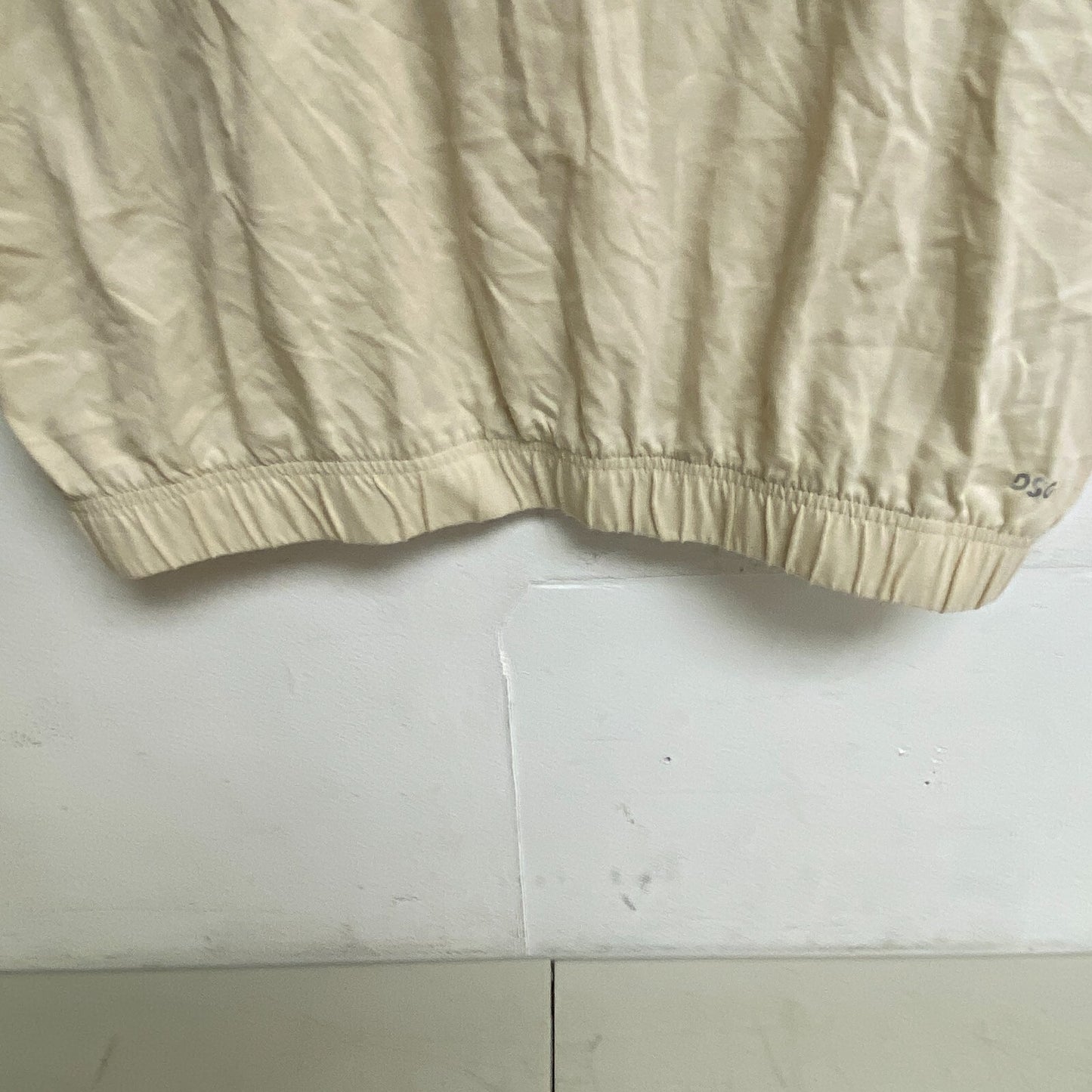 DSG Women's Everyday Cotton Cinched Hem Crop Tee Light Sand DAW12116 New