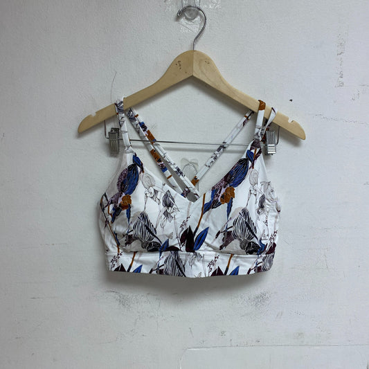 Calia Women's Strippy Bck Rch Bikini Top Island Botanical Multi WSA23223PRT