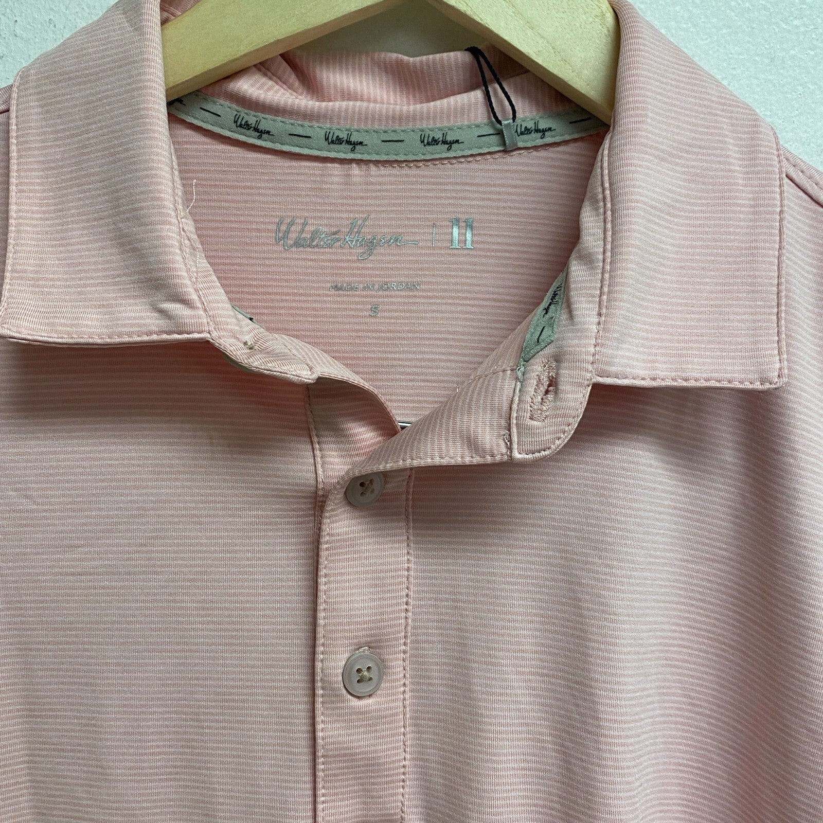 Walter Hagen Men's Performance 11 Majors Championship Stripe Polo MGA11415DFA22