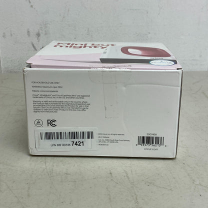 Cricut EasyPress Mini™, Raspberry - Compact Handheld Heat Press 4"x3.5"