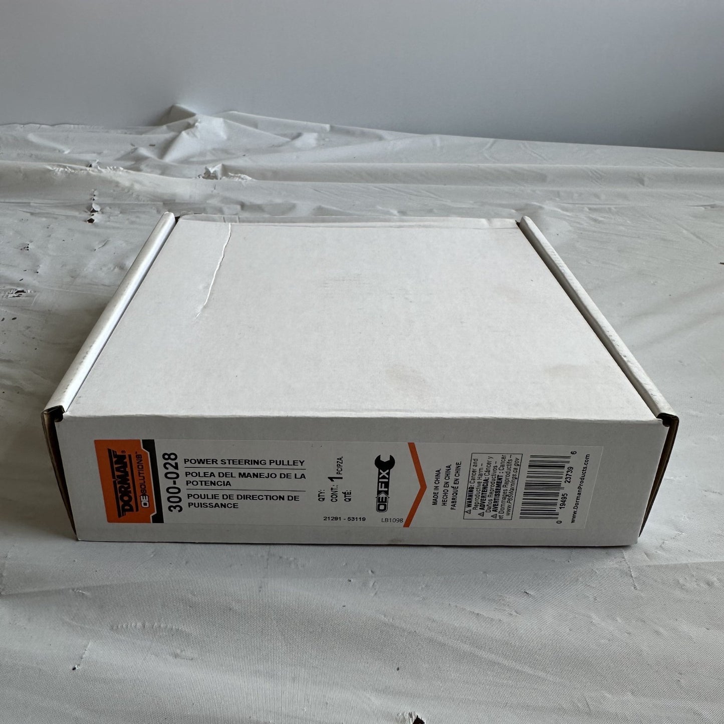 Dorman 300-028 Power Steering Pulley 6-Groove 6.69" OD for 98–04 Mustang GT