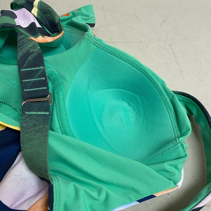 CALIA Womens Power Sculpt Tankini Swim Top Painterly Floral WSA22303PRT