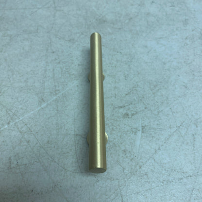 Signature Hardware 6" Diehl Adjustable Round Brass Drawer Pull - Satin Brass