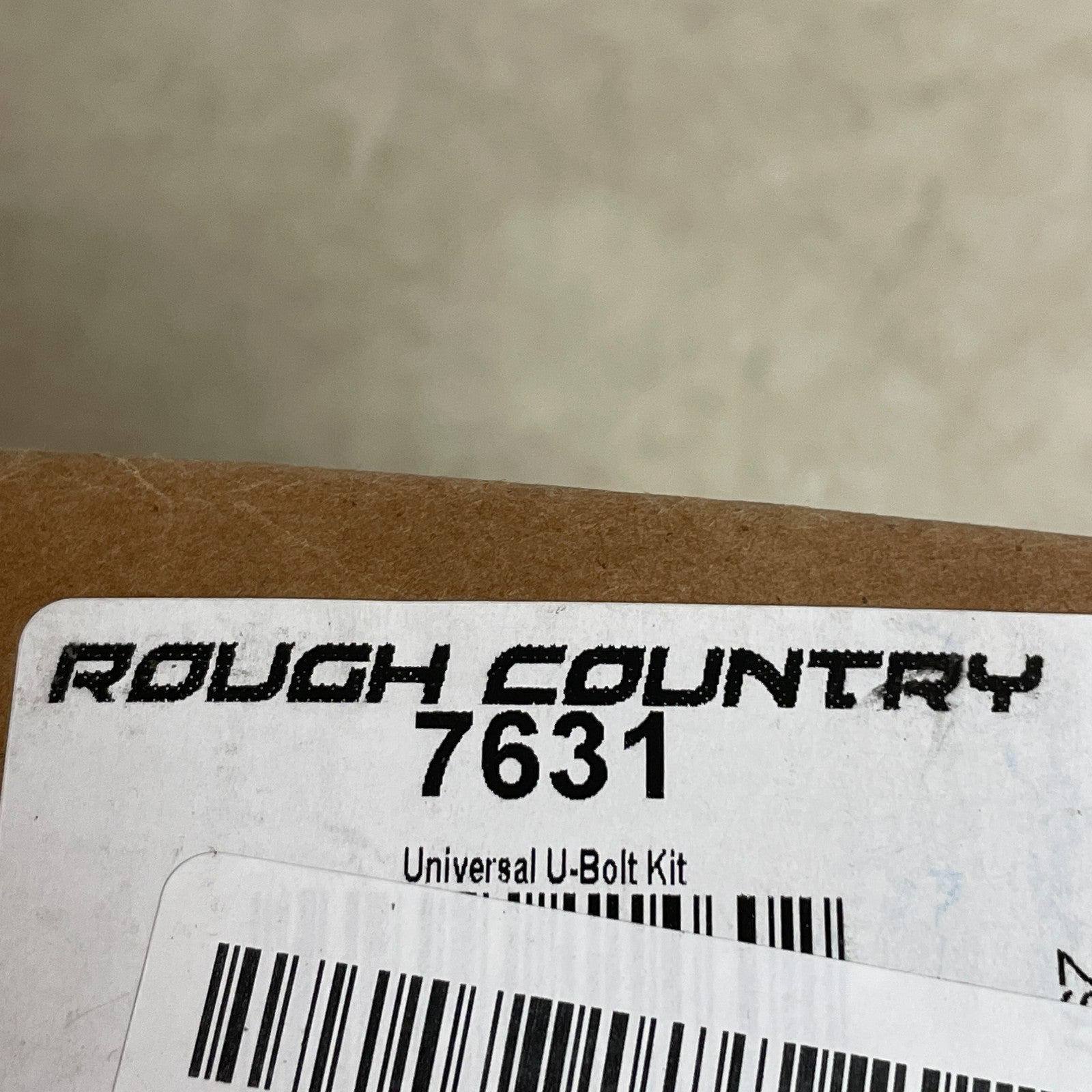 Rough Country 9/16" Round Suspension U-Bolts Set of 4  9/16"x2.75"W x10"L Stee