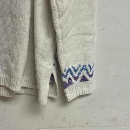 Alfred Dunner Women's Long Sleeve Cable Knit Turtle Neck Sweater Sz PL Color Ivy