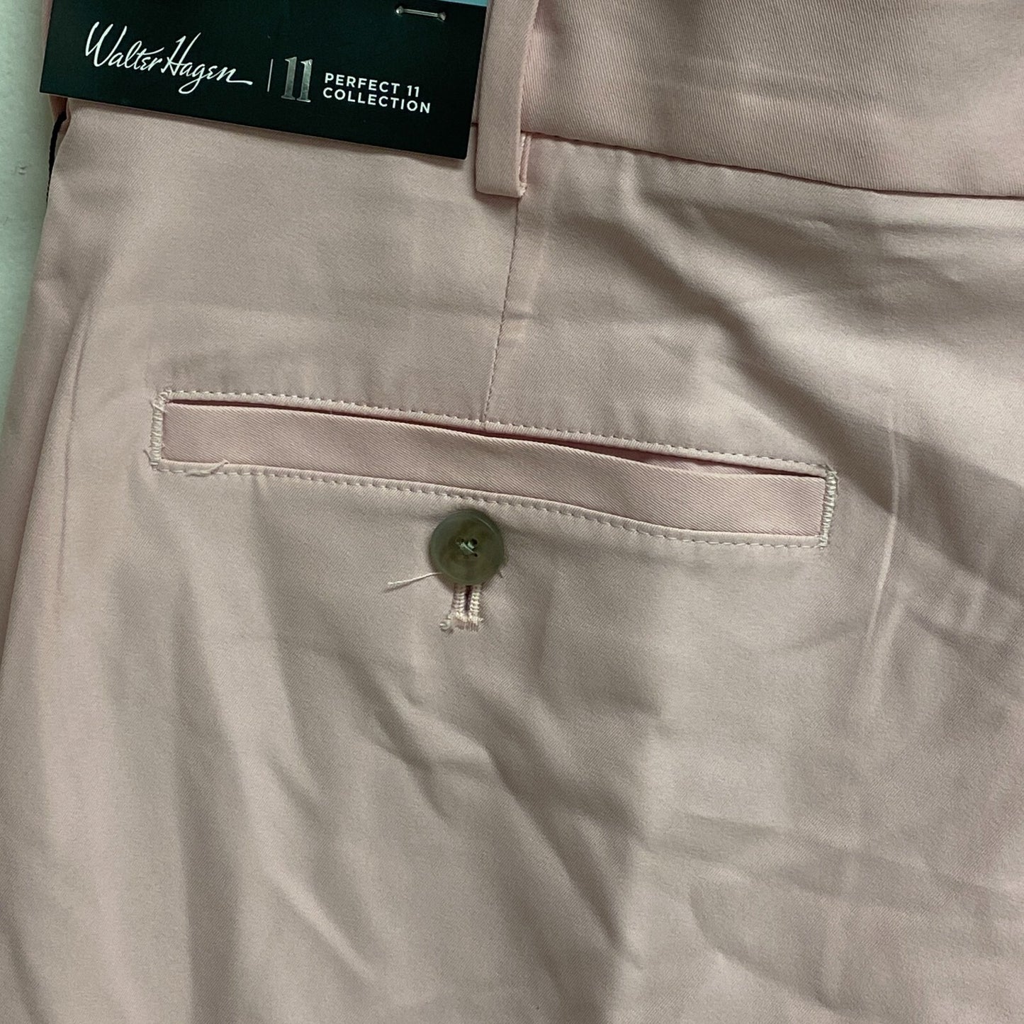 Walter Hagen Men's 10" P11 Core Bermuda Short Raspberry Cream MGA14400FA22