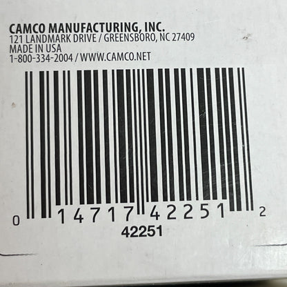 Camco RV Awning De-Flapper Max 2-Pack Black Fabric Clamps Model 42251
