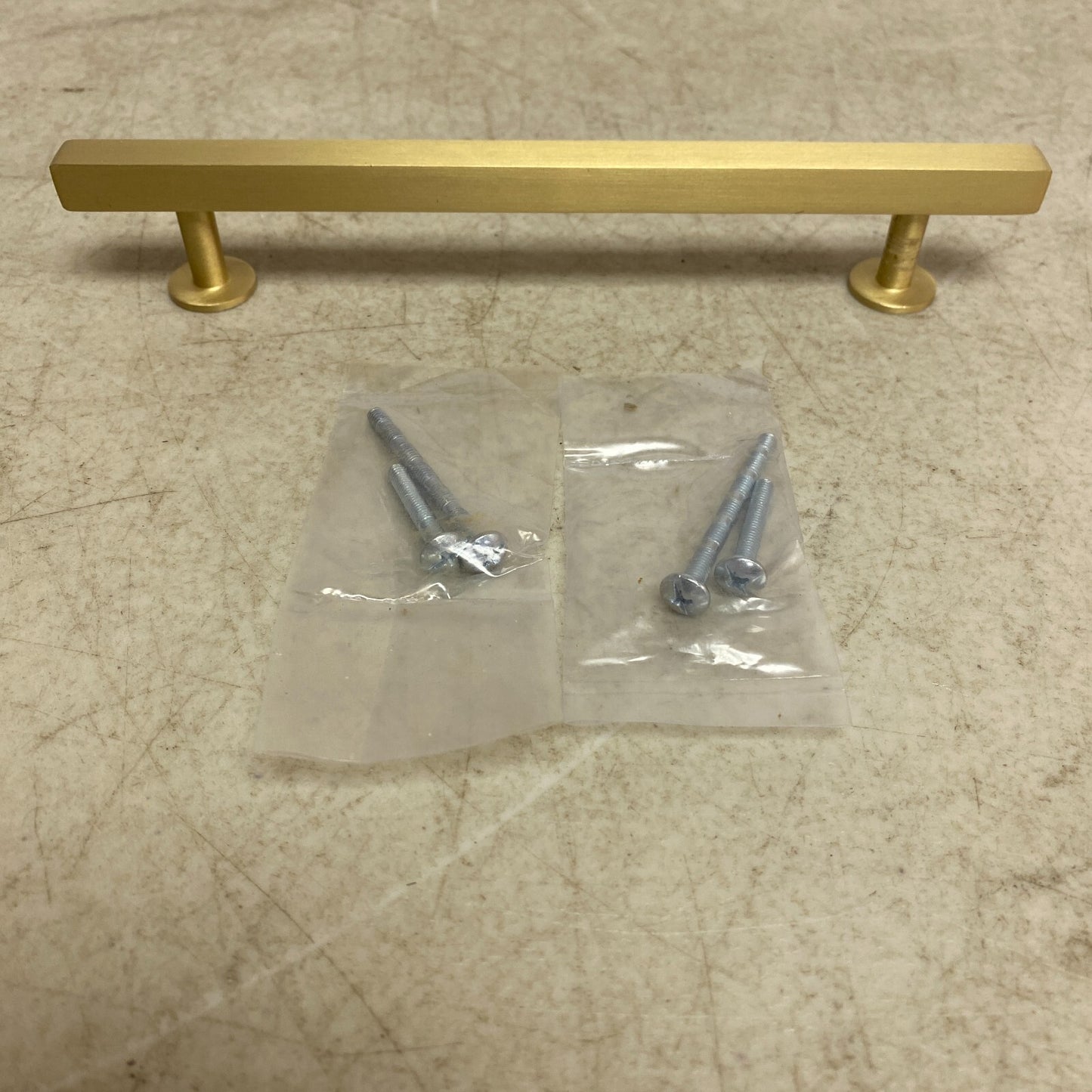 Signature Hardware 8" Diehl Adjustable Brass Cabinet Pull - Satin Brass