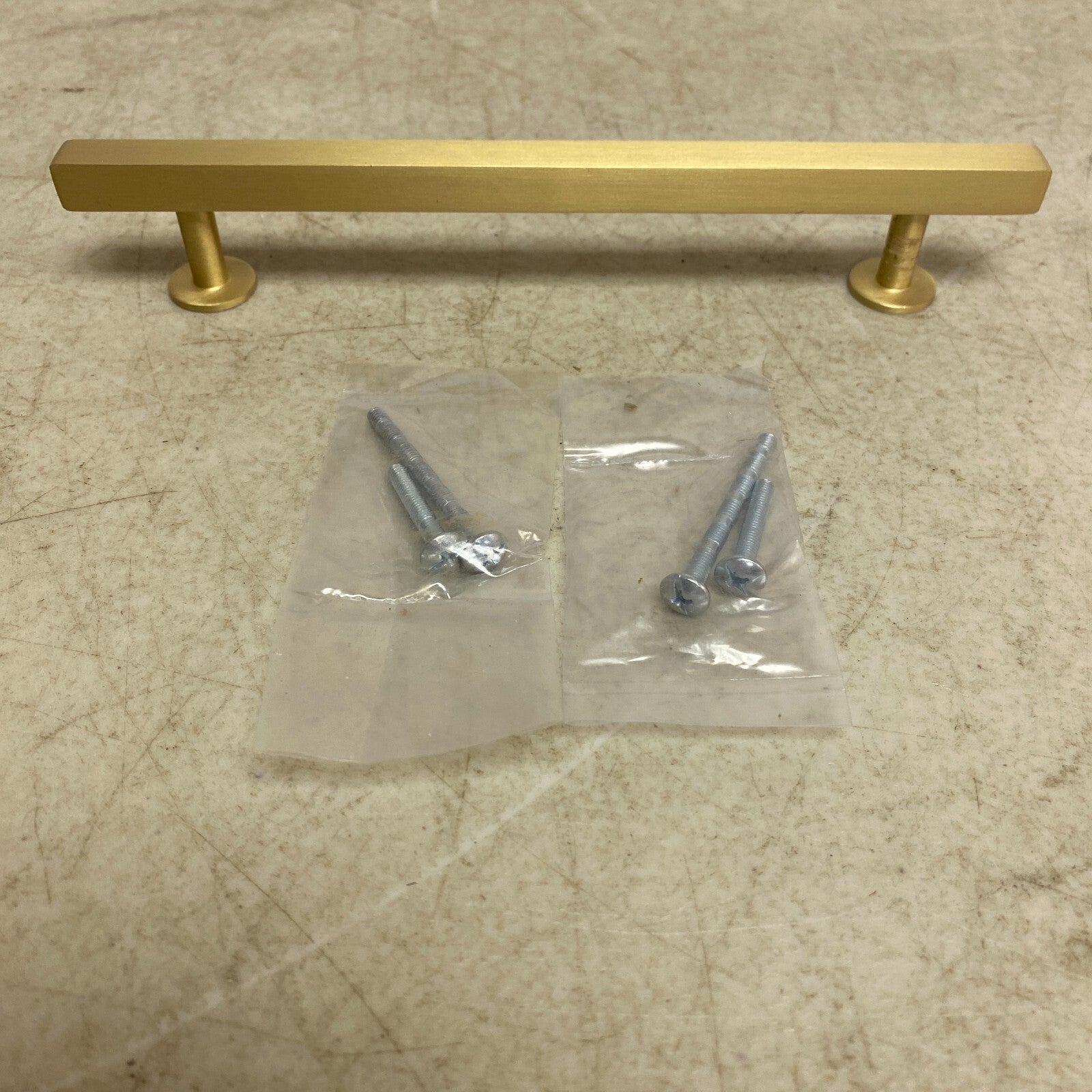 Signature Hardware 8" Diehl Adjustable Brass Cabinet Pull - Satin Brass