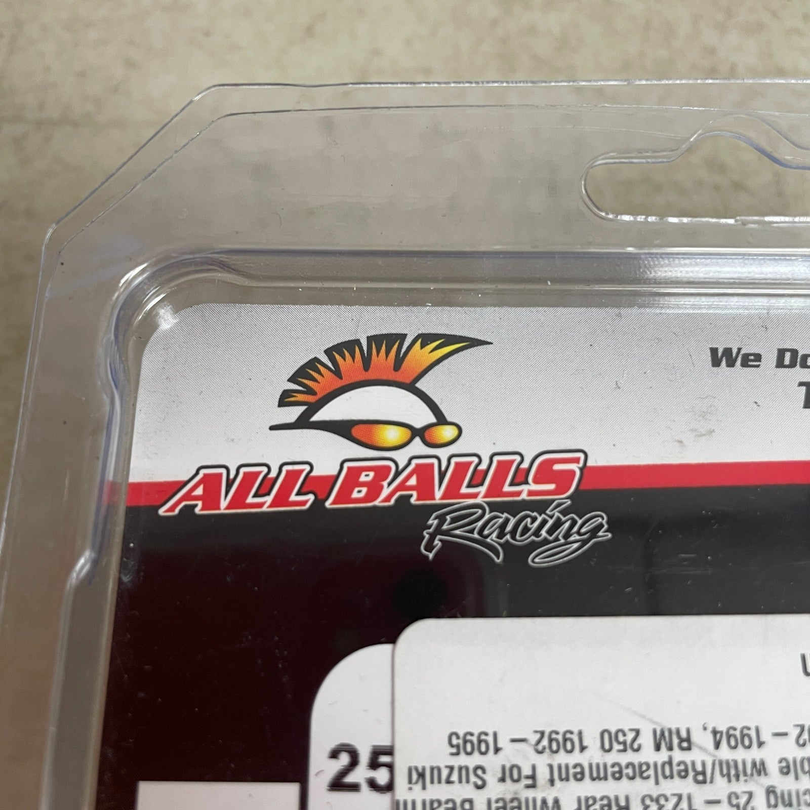 All Balls Racing 25‑1233 Rear Wheel Bearing Kit Suzuki