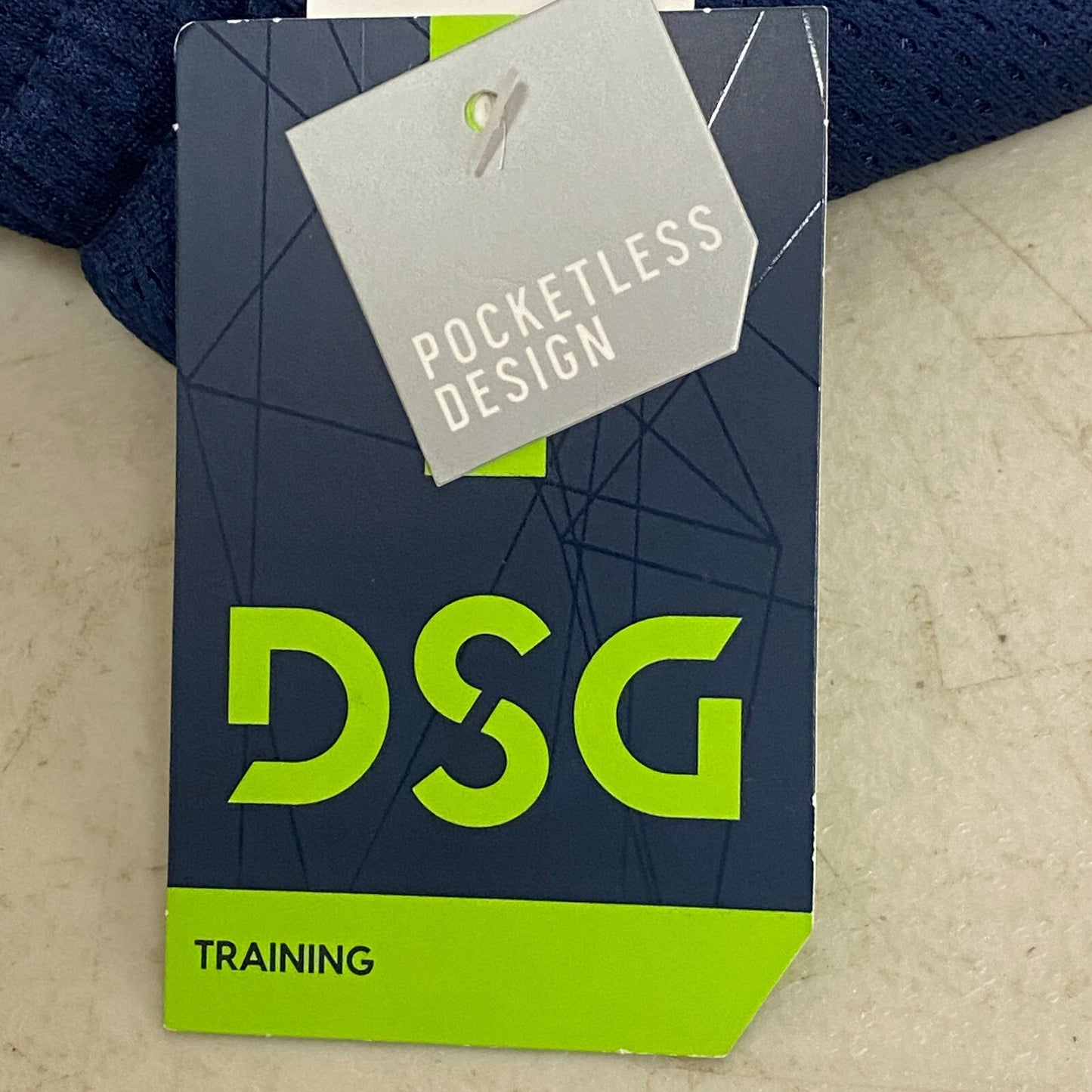 DSG Men's Pocketless Mesh Shorts University Navy DAM20112 Sporty Fitness Trendy