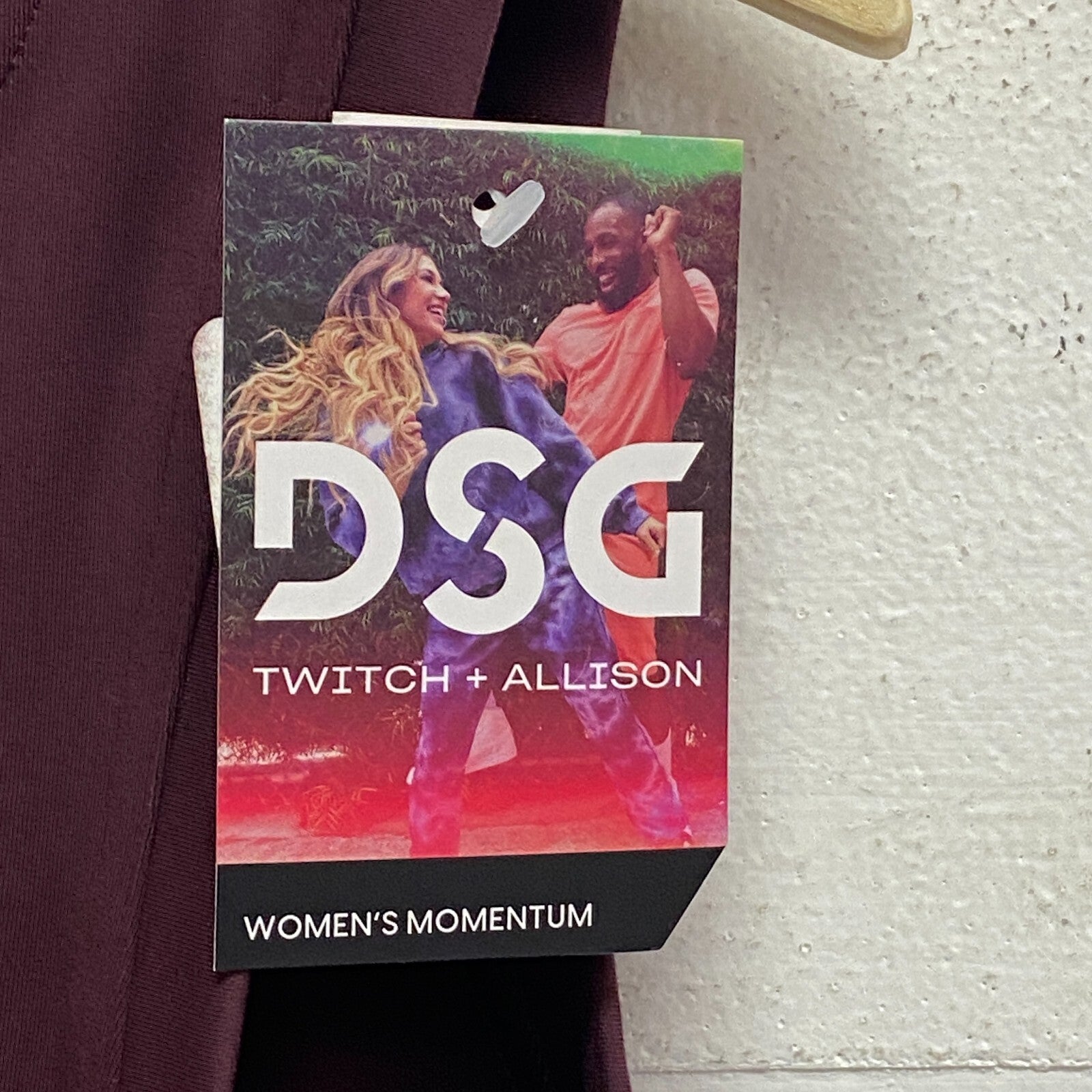 DSG X TWITCH + ALLISON Womens High Neck Fashion Tank Top Shirt Wine Tasting