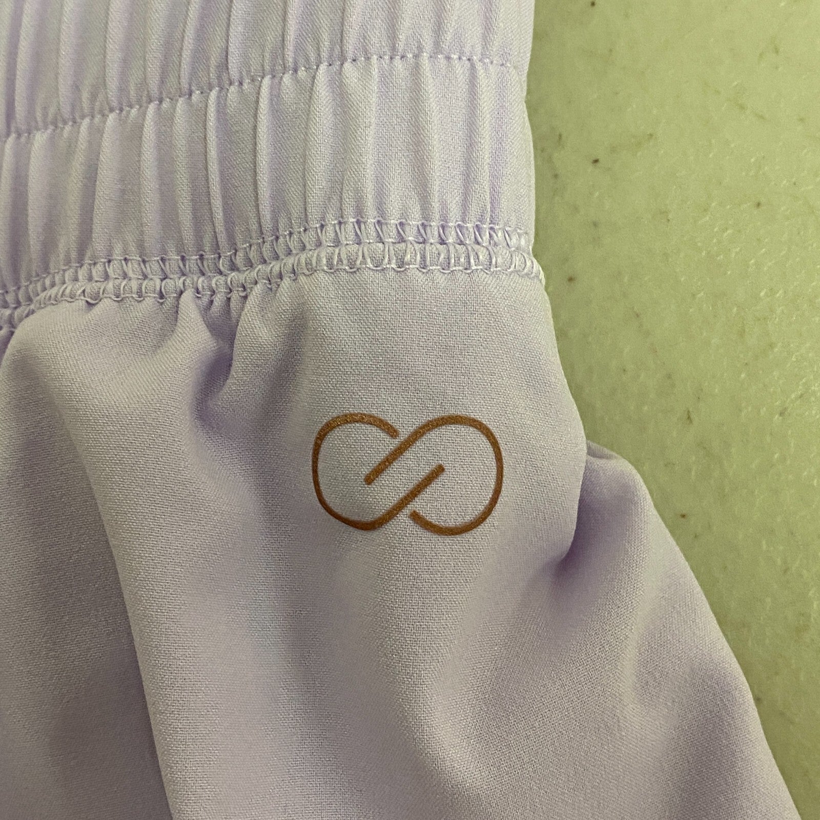 Calia Women Woven High Rise Petal Hem Short Lilac Flash WAX12326 BRAND NEW