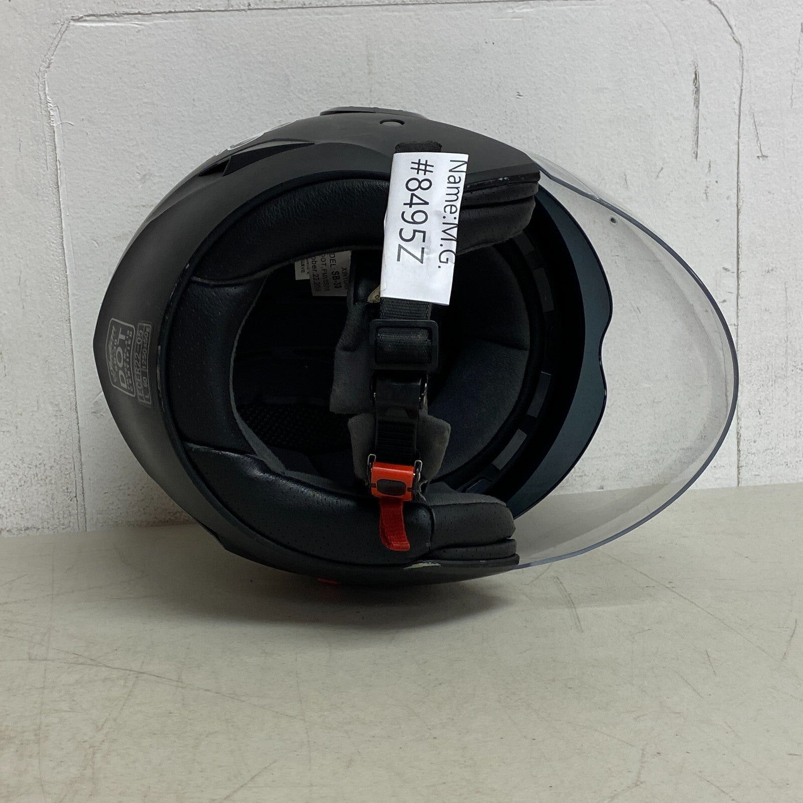 Indian Motorcycle Helmet w/Face Cover Size L Adjustable Under Shading cover Matt