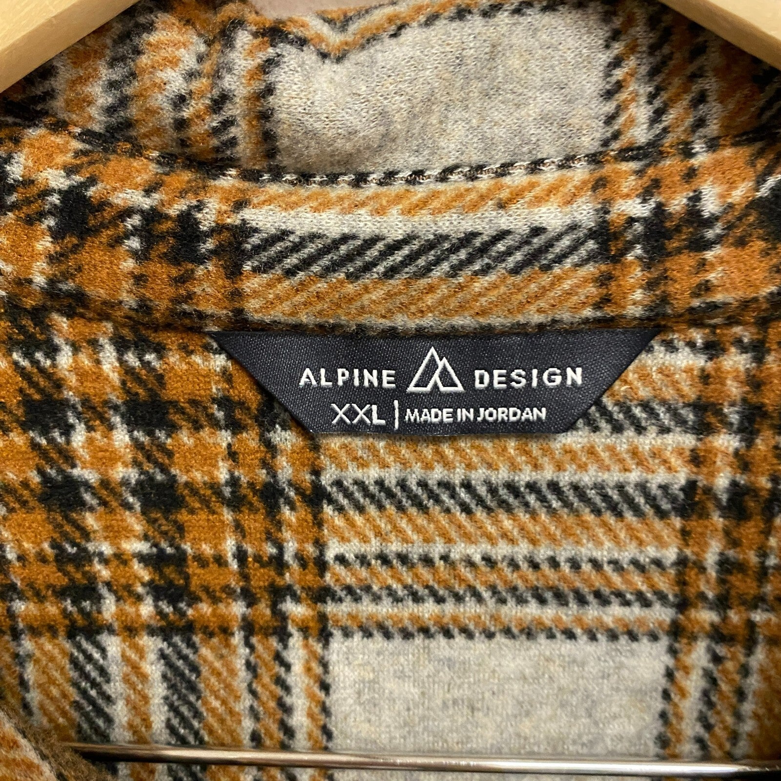 Alpine Design Men's AD M Wanderful Button Up Plaid Grey Montawk Plaid ADM23201P