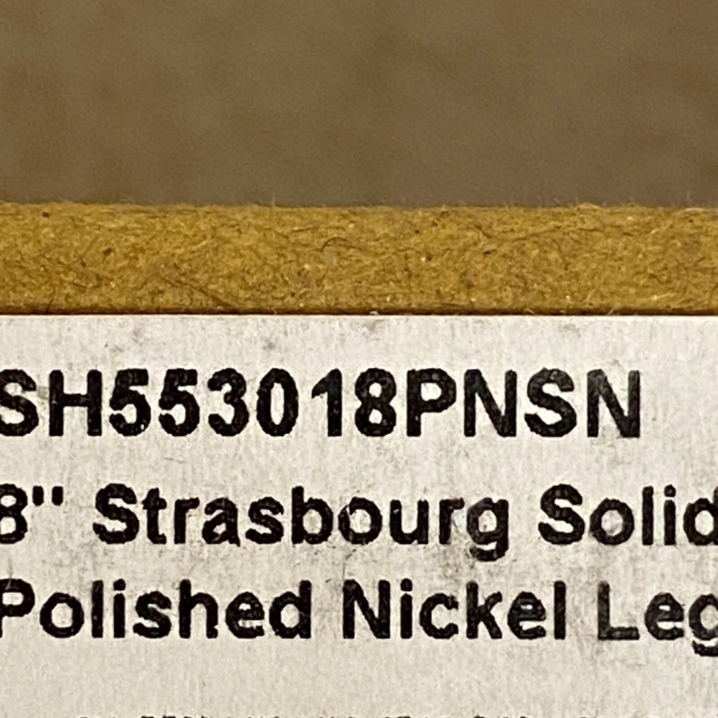 Signature Hardware 8" Strasbourg Solid Brass Cabinet Pull - Polished Nickel Legs