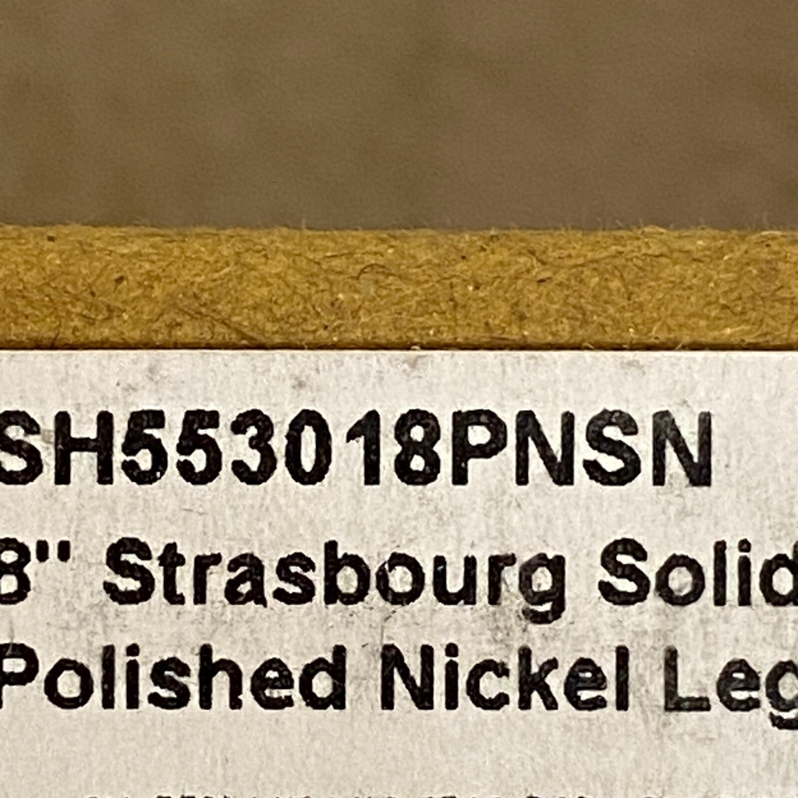 Signature Hardware 8" Strasbourg Solid Brass Cabinet Pull - Polished Nickel Legs