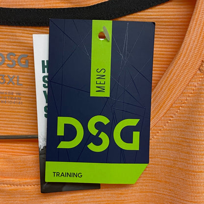 DSG Men's Training Movement Relaxed Tee Cantaloupe / Pure White DAM12100NX