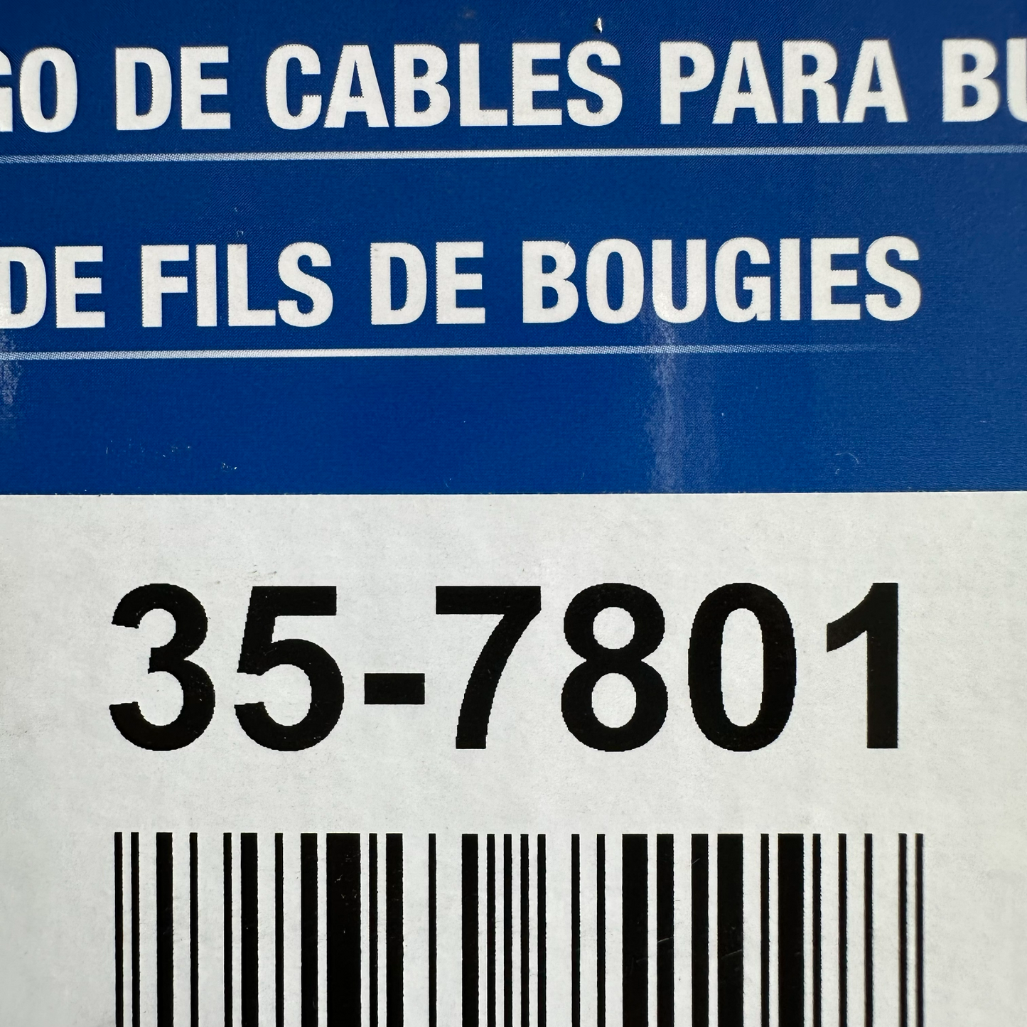 Carquest 35-7801 Spark Plug Wire Set 10 Wires Silicone Marine / Universal