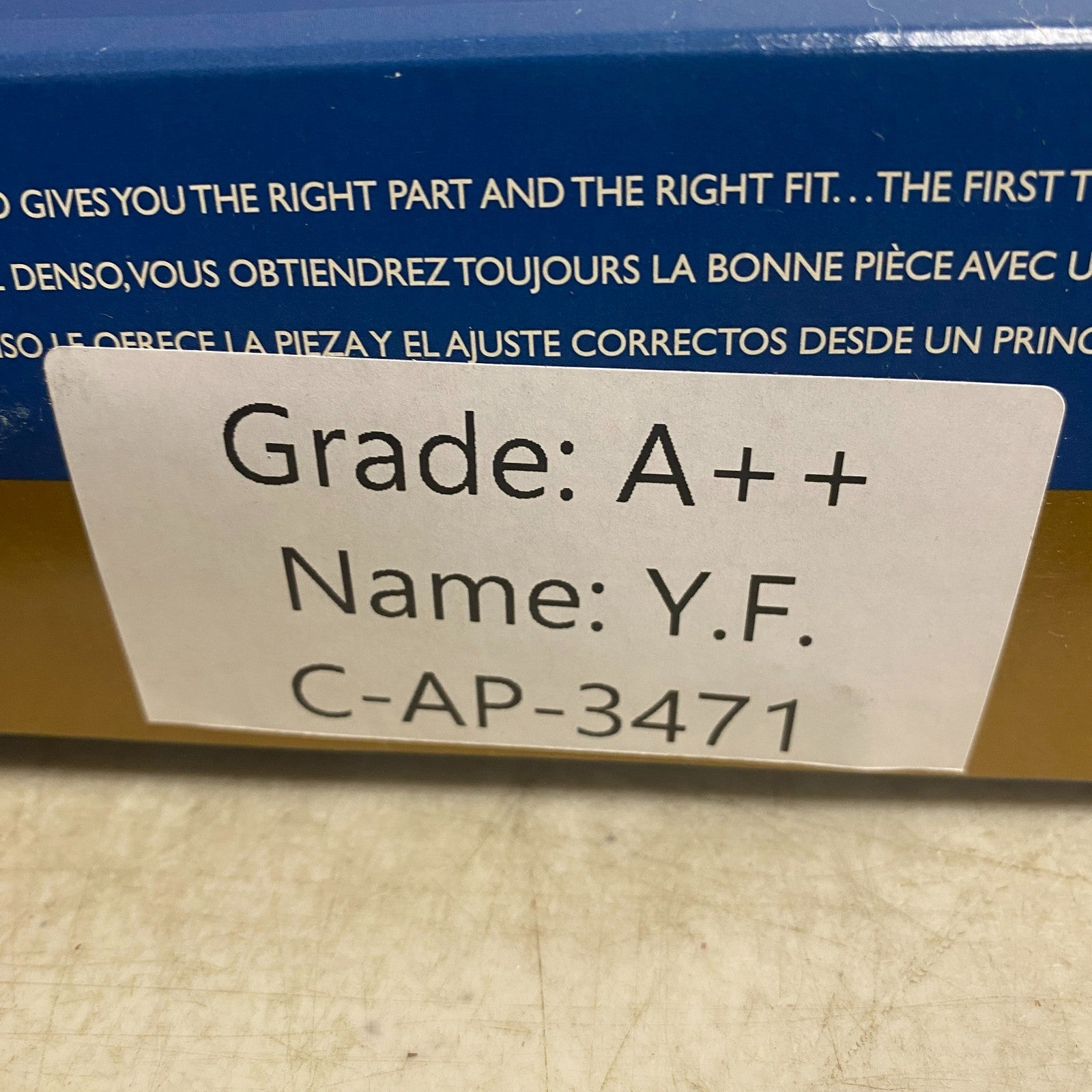 DENSO 671-6096 Spark Plug Ignition Wire Set 87-89 Dodge Caravan Plymouth Voyager