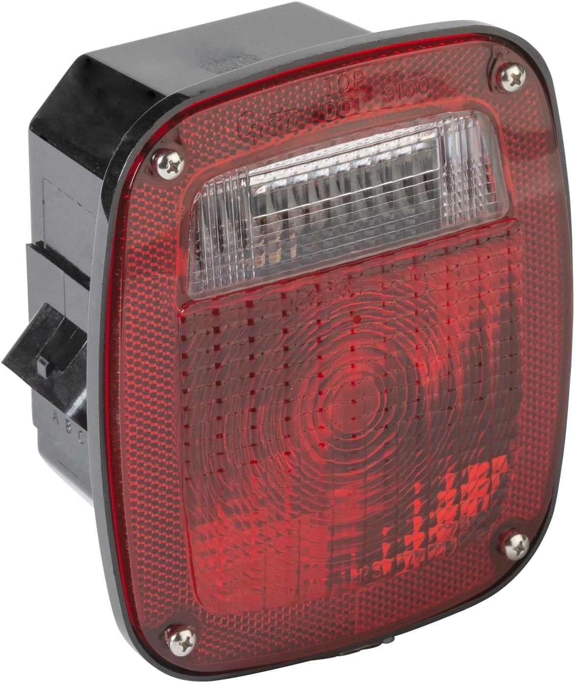 Grote 53650 SuperNova LED Stop Tail Turn Light 3-Stud Mount w/ License Lamp